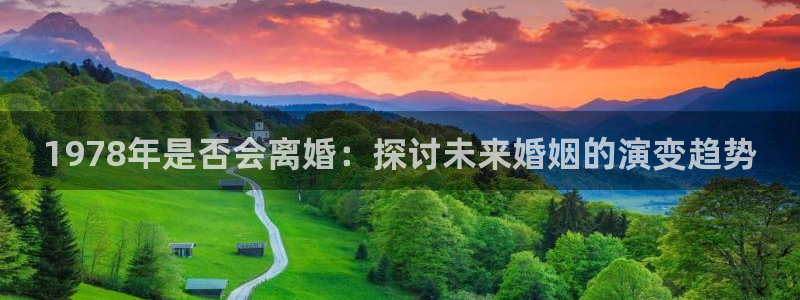 开心彩平台开户链接：1978年是否会离婚：探讨未来婚姻的演变趋势