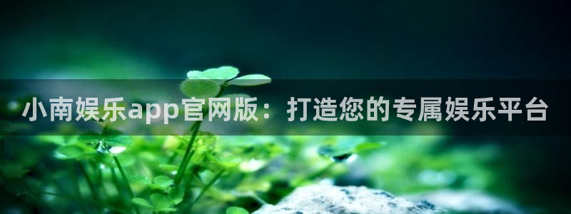 开心彩集团：小南娱乐app官网版：打造您的专属娱乐平台